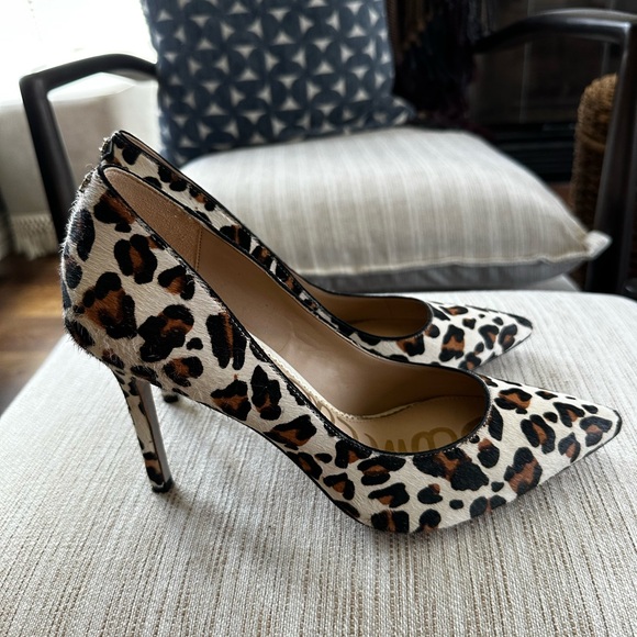 Sam Edelman Leopard Print Heels - Picture 4 of 7